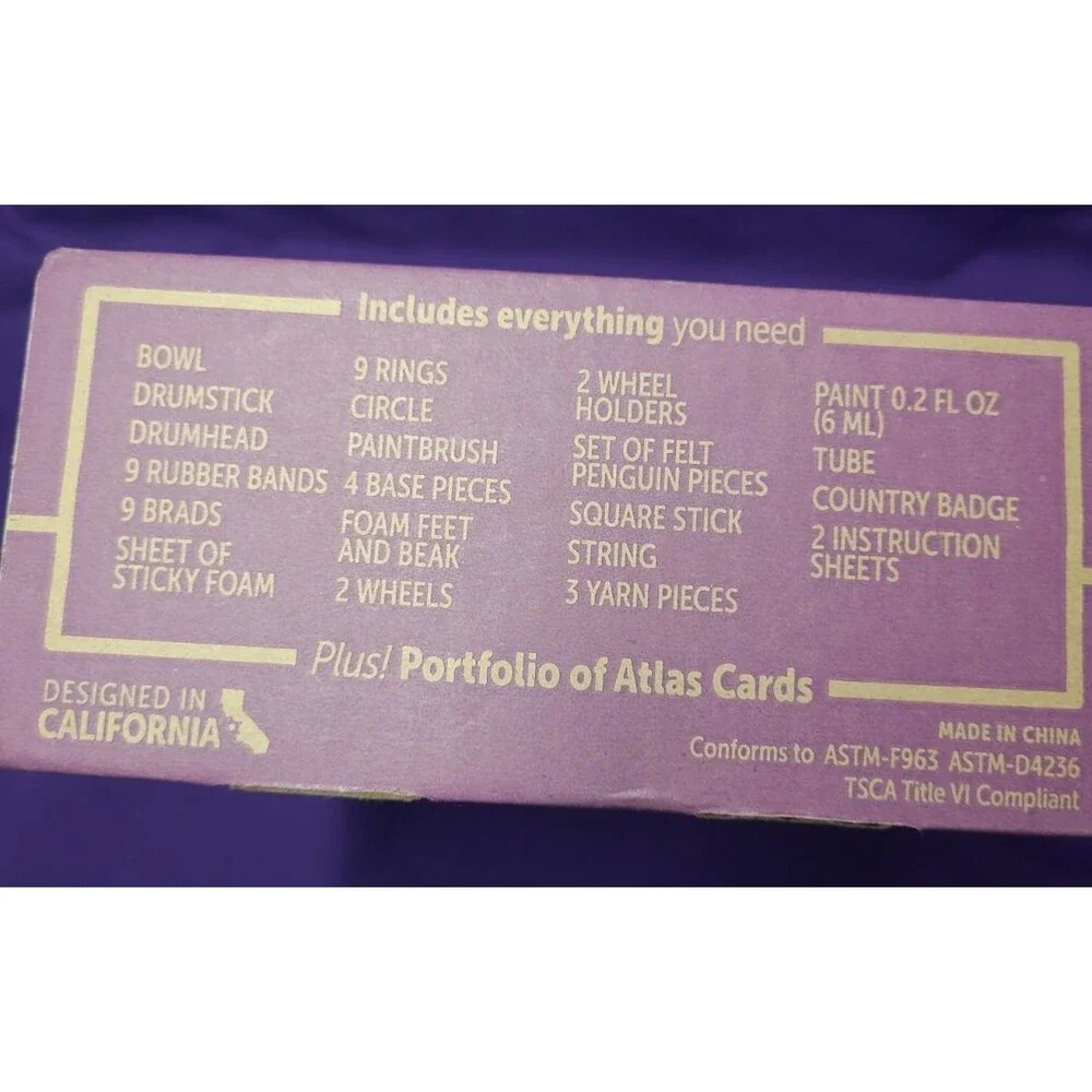 Kiwi Co Company Atlas Crate Chile Educational Kit NEW!!!